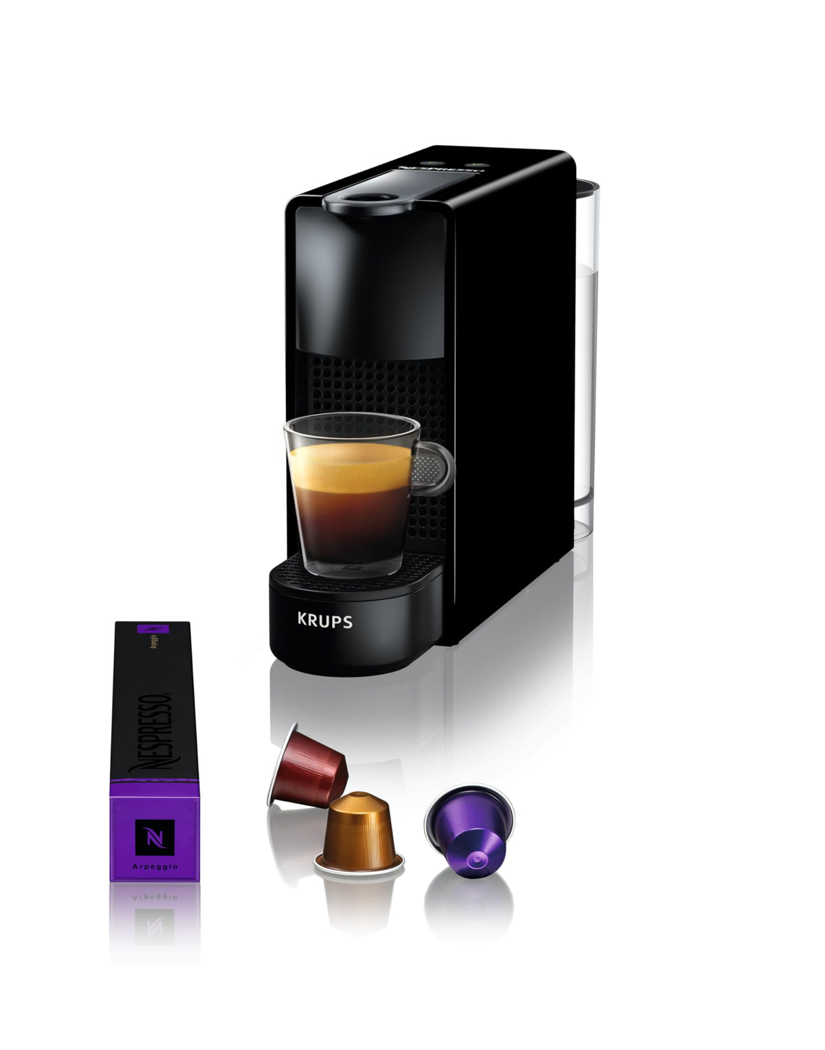 Monexa Essenza Mini Noire – Machine à Café à Capsules Design