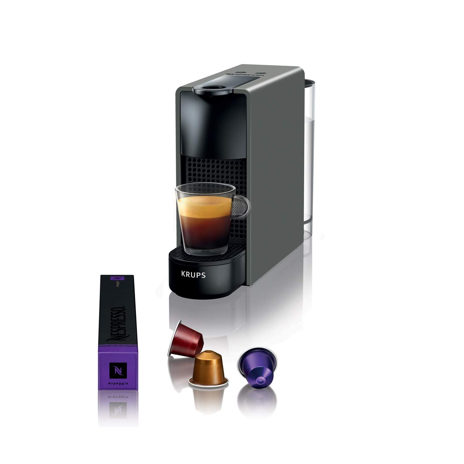 Monexa Essenza Mini Gris Intense – Machine Espresso Compacte